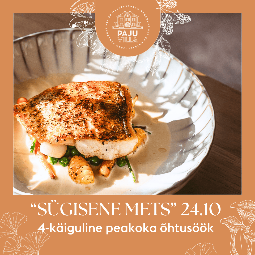 Paju õhtusöök 24.10